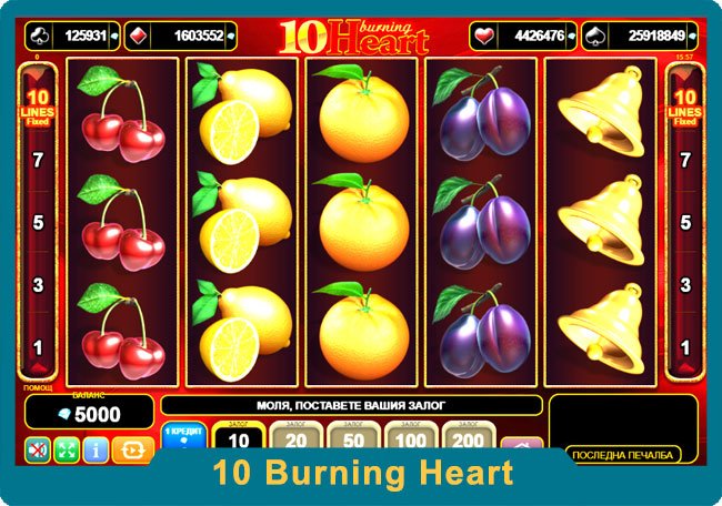 10 Burning Heart