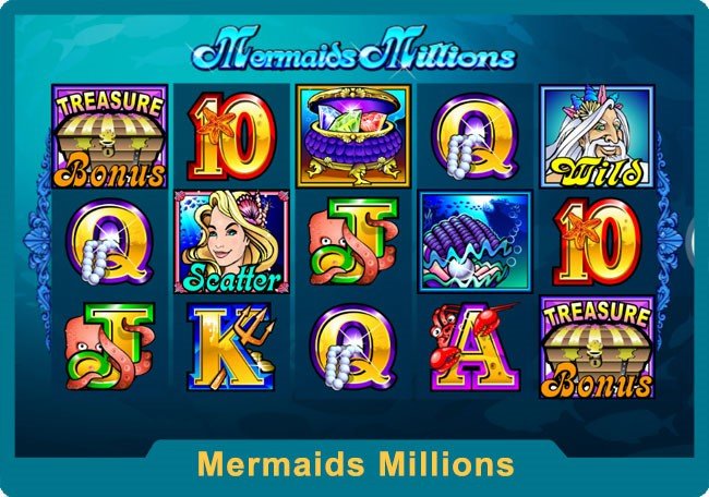 Mermaids millions slot