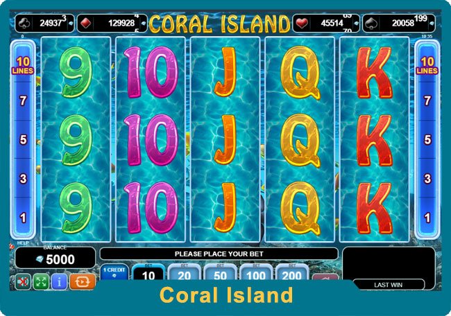 Coral Island • Казино Игра (Слот) • Безплатно • Онлайн | Casino Robots