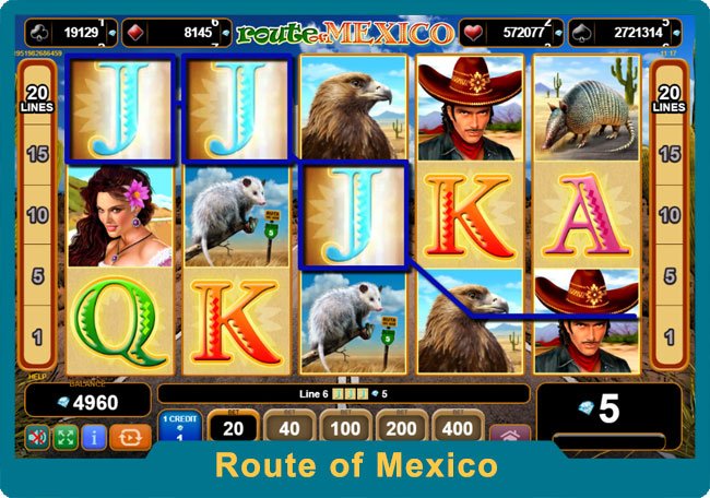 Route of Mexico